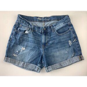 Old Navy Women's 4 The/Le Boyfriend Denim Shorts